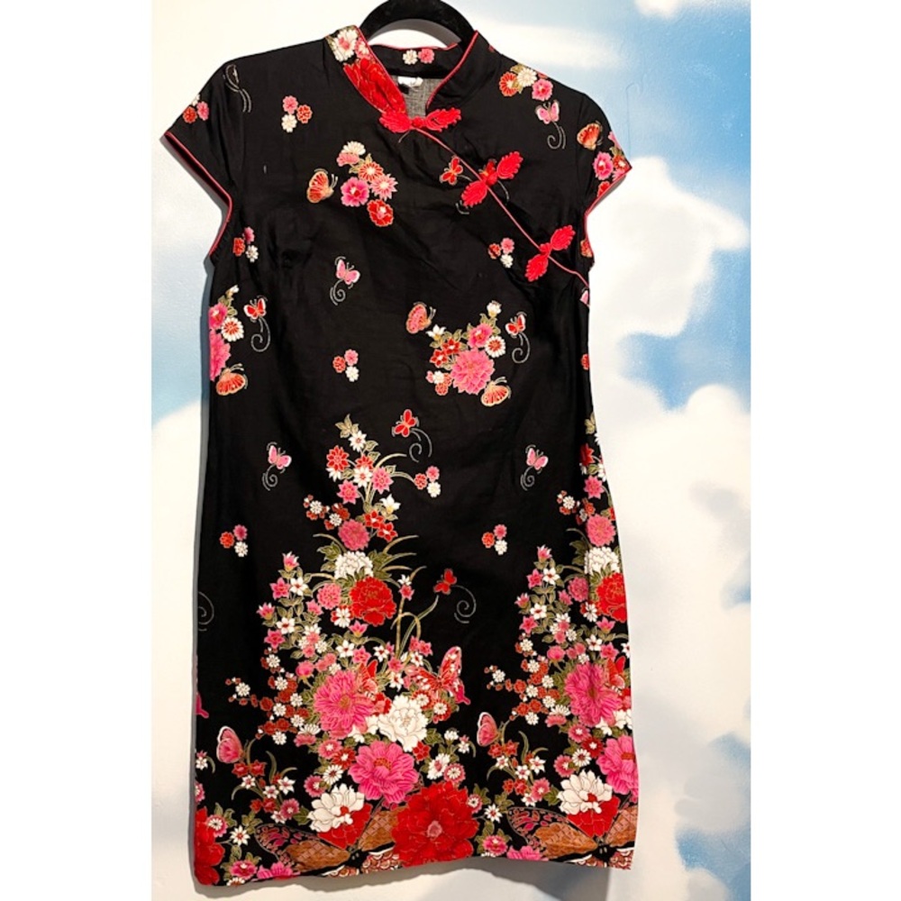 All-cotton Cheongsam Dress